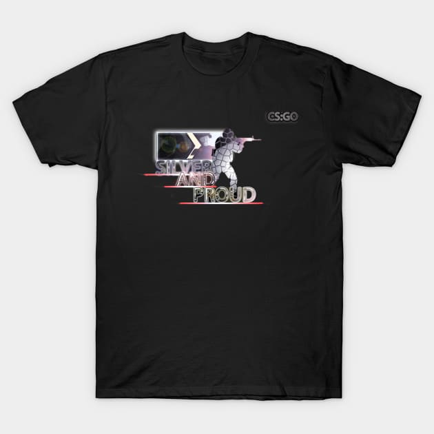 CSGO Silver Pride T-Shirt by Warspanker